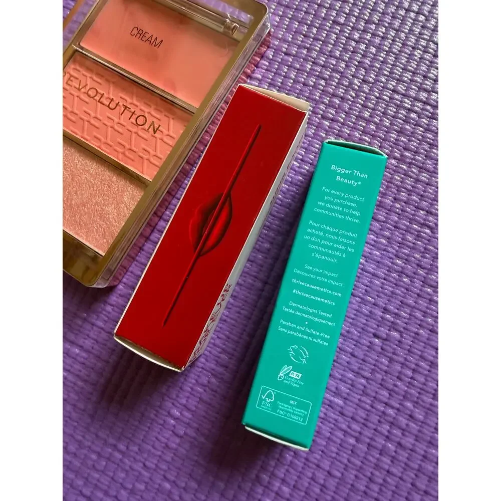New Makeup Lot Thrive Cosmetics Makeup Revolution Lanolips Make Up For Ever